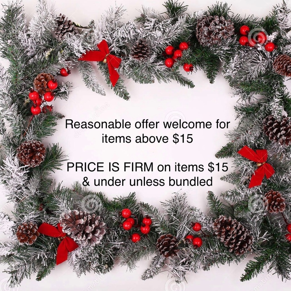 Prices are firm $15 & under